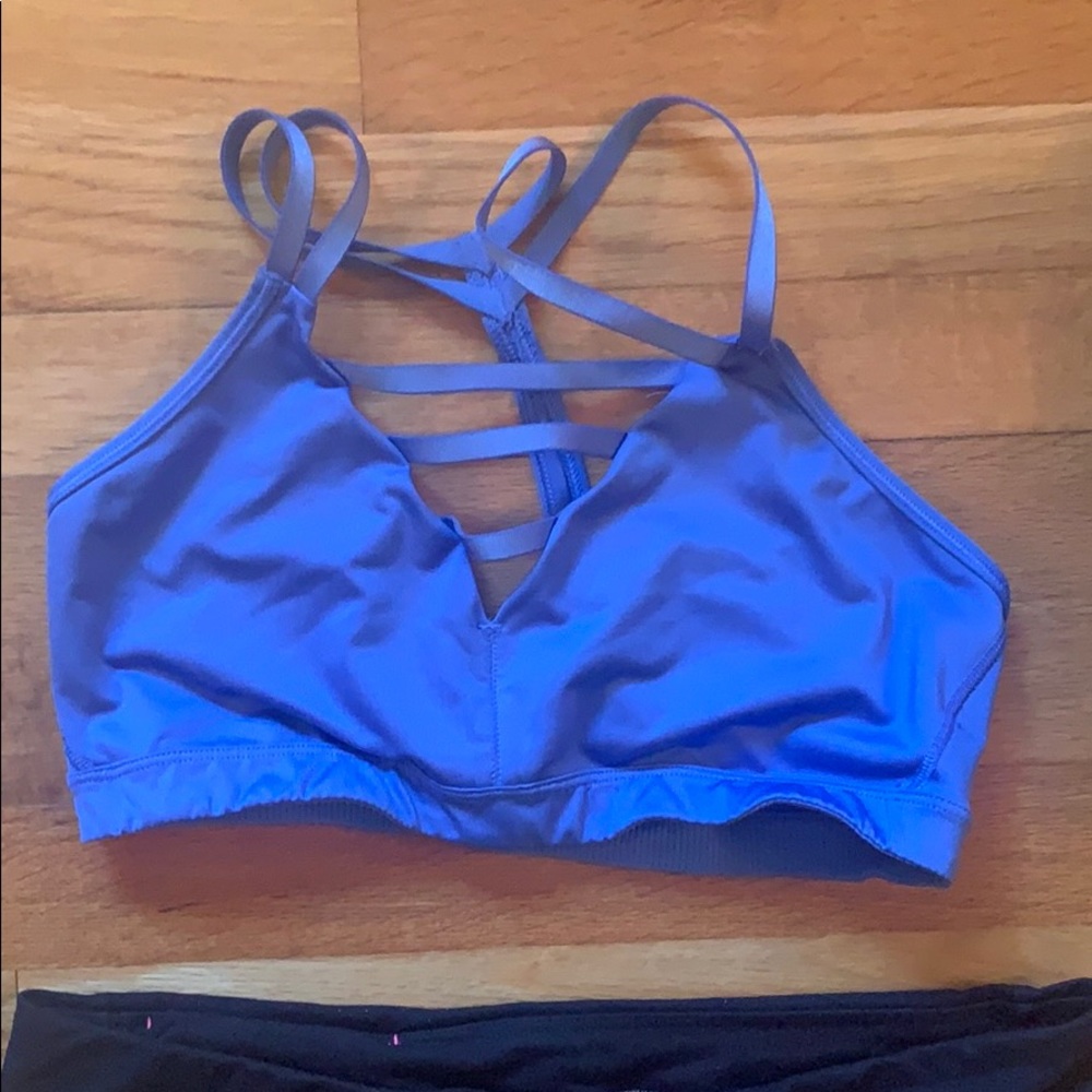 Victoria's Secret Sport Bra - Strappy Blue